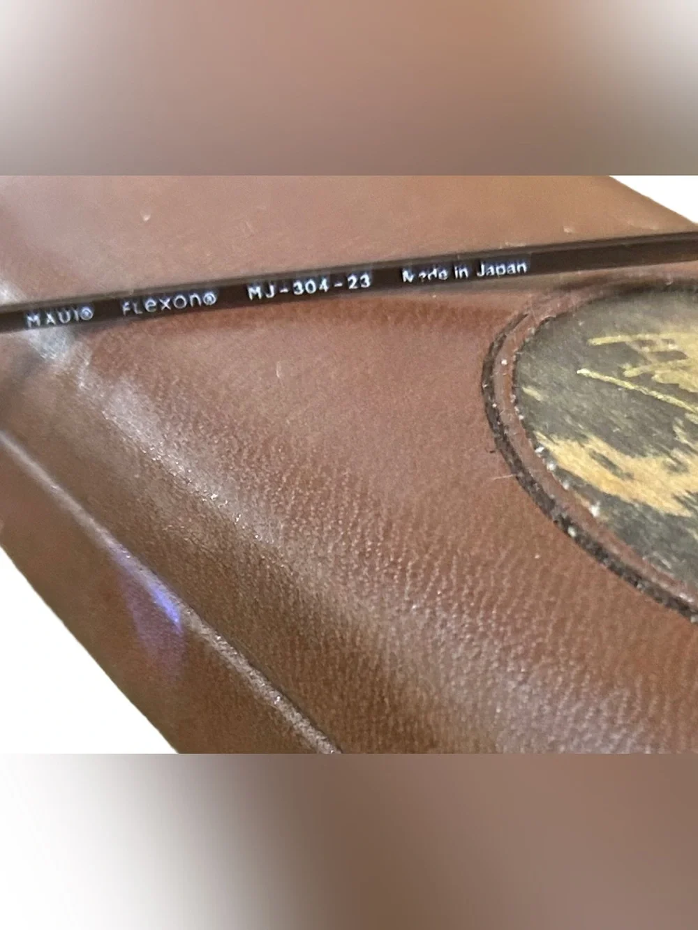 Vintage 1999 Maui Jim Molokini MJ 304 23 Flexon Titanium Sunglasses